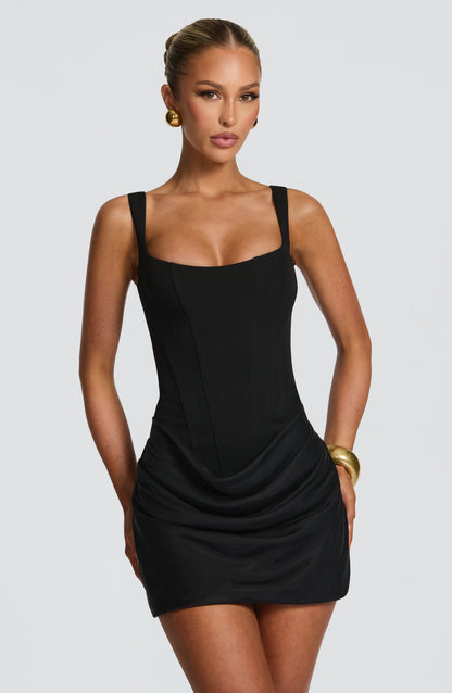 Cornelia Minikleid – Schwarz