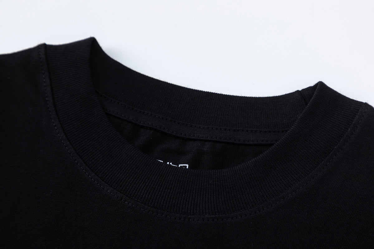 Cough Syrup Checkered Block Tee - Black - Seldom Seen Styles