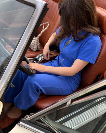 Kurzer Utility-Jumpsuit