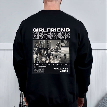 Chemise personnalisée avec votre photo 💕 Sweat-shirt pour couples