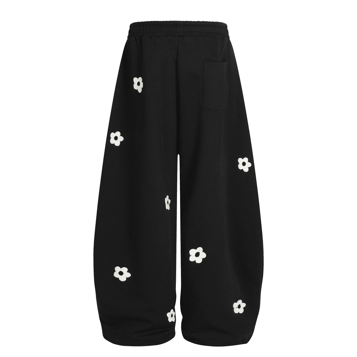 DARKAGE Floral Chenille Patchwork Sweatpants - Seldom Seen Styles