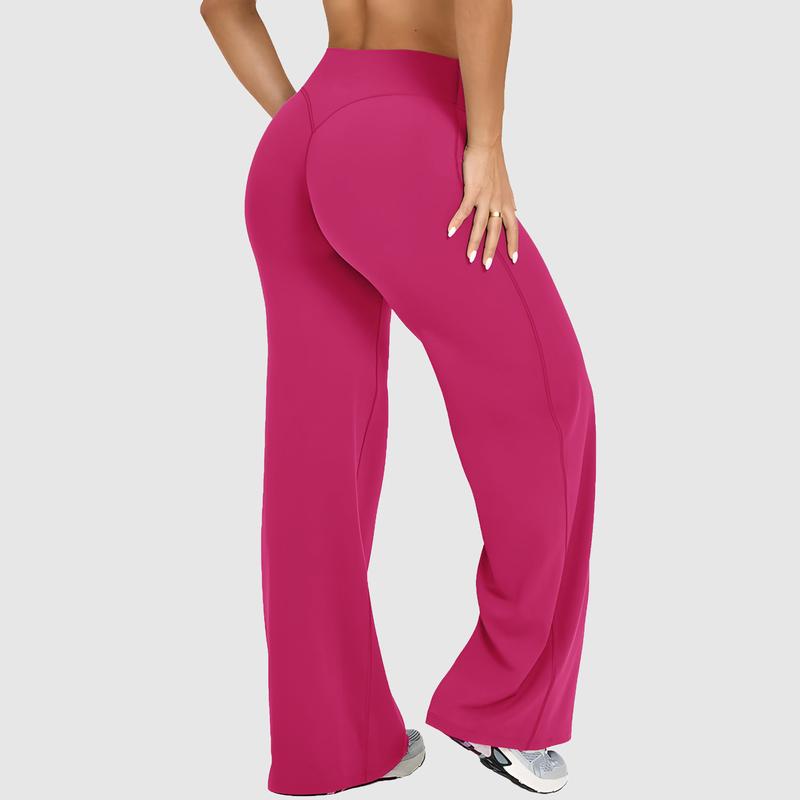 DENFY SoftMotion Straight Leg Bottoms 31" Inseam Fitness Gymwear Women Workout Leggings Gym Sportswear Outdoor Sports Yoga Pants - Seldom Seen Styles