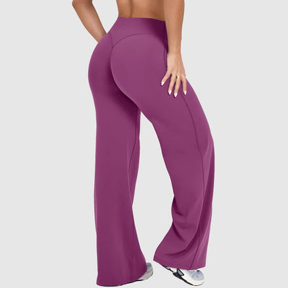 DENFY SoftMotion Straight Leg Bottoms 31" Inseam Fitness Gymwear Women Workout Leggings Gym Sportswear Outdoor Sports Yoga Pants