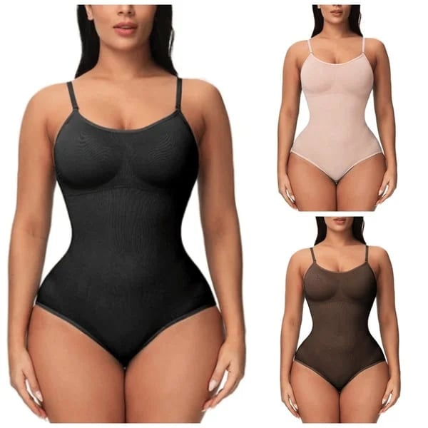 Women's Seamless Butt Lift Tummy Control Bodysuit Shapewear Slimming Compression