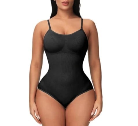 Women's Seamless Butt Lift Tummy Control Bodysuit Shapewear Slimming Compression