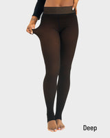 Translucent Fleece Lined Tights