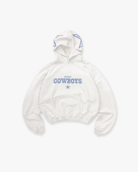 Dallas Cowboys x Represent Hoodie - Cream Marl - Seldom Seen Styles