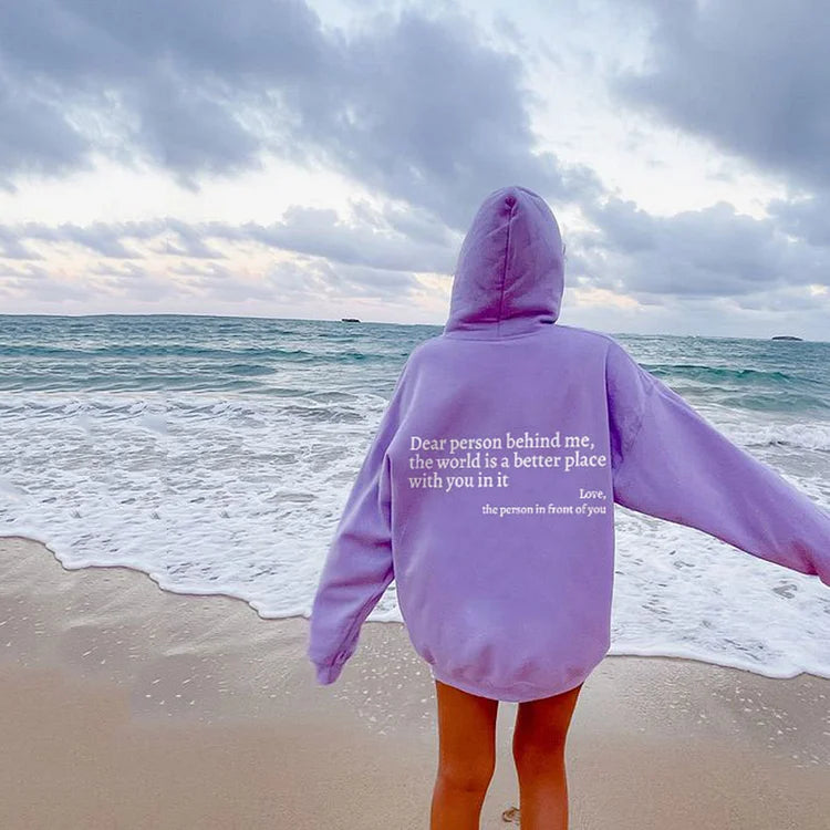 Dear Person Behind Me Sweatshirt - Seldom Seen Styles
