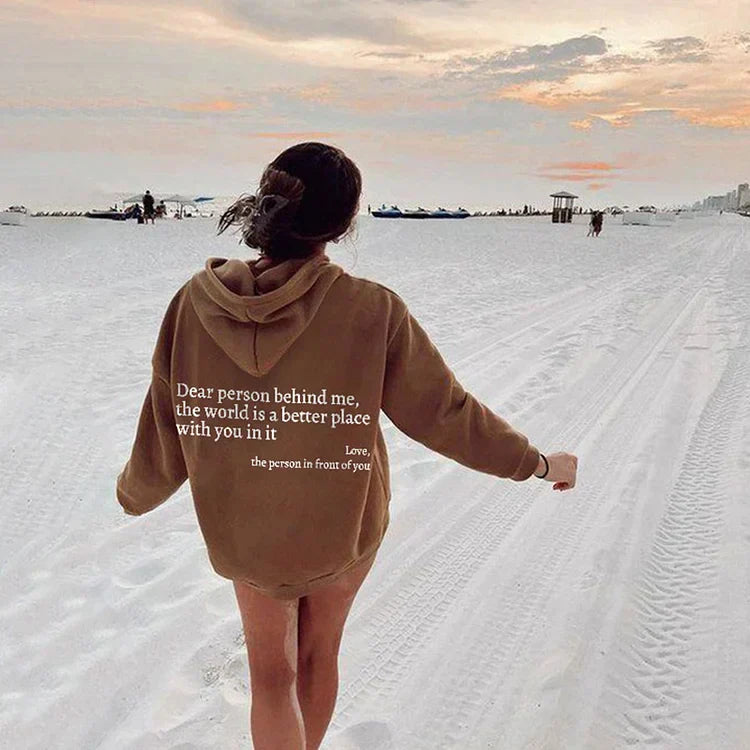 Dear Person Behind Me Sweatshirt - Seldom Seen Styles