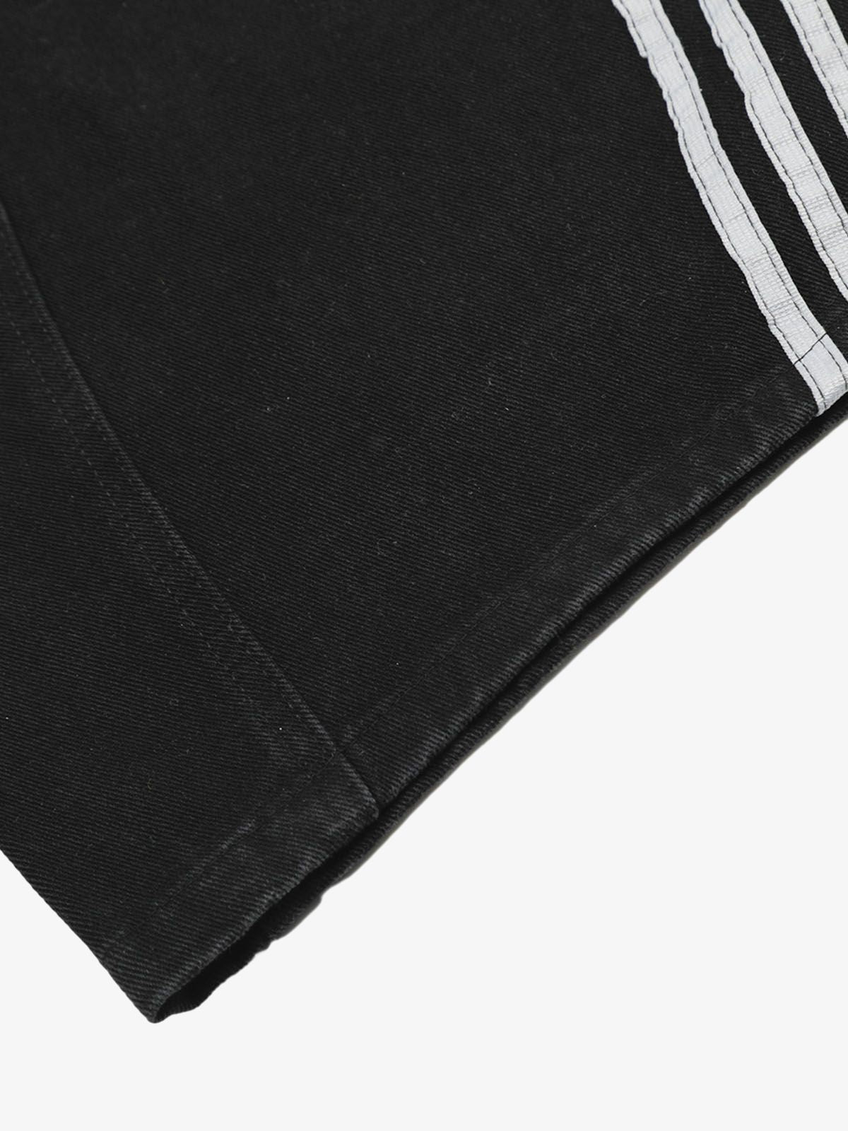 Denim Contrast Striped Stitching Barrel Jeans - 2504 - Seldom Seen Styles