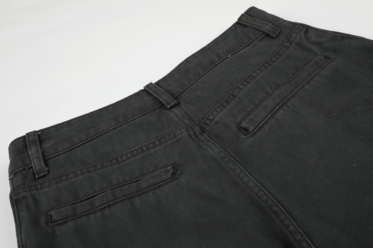 Double Pocket Stitching Multi-Cargo Denim Jorts - Seldom Seen Styles