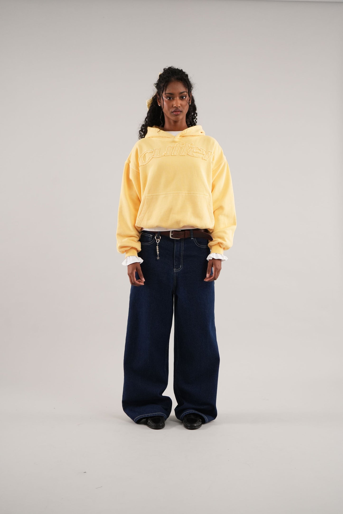 Raw Yellow Hoodie - Seldom Seen Styles