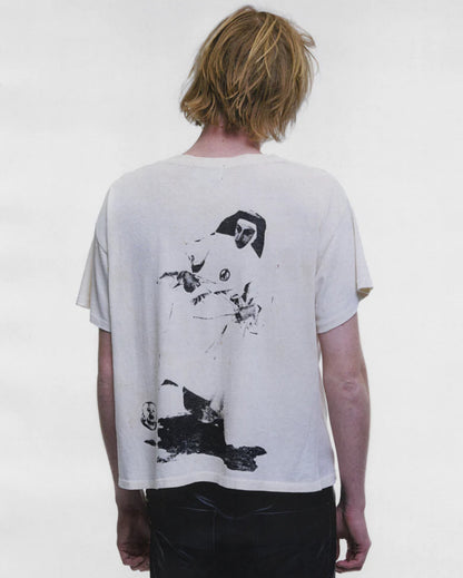 ENFANTS RICHES DÉPRIMÉS 'Enfant Abandonné' Printed Distressed T-Shirt