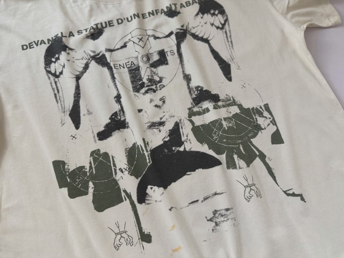 ENFANTS RICHES DÉPRIMÉS 'Enfant Abandonné' Printed Distressed T-Shirt - Seldom Seen Styles
