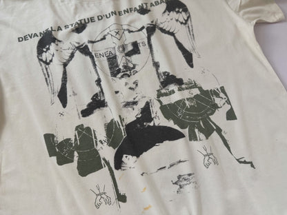 ENFANTS RICHES DÉPRIMÉS 'Enfant Abandonné' Printed Distressed T-Shirt