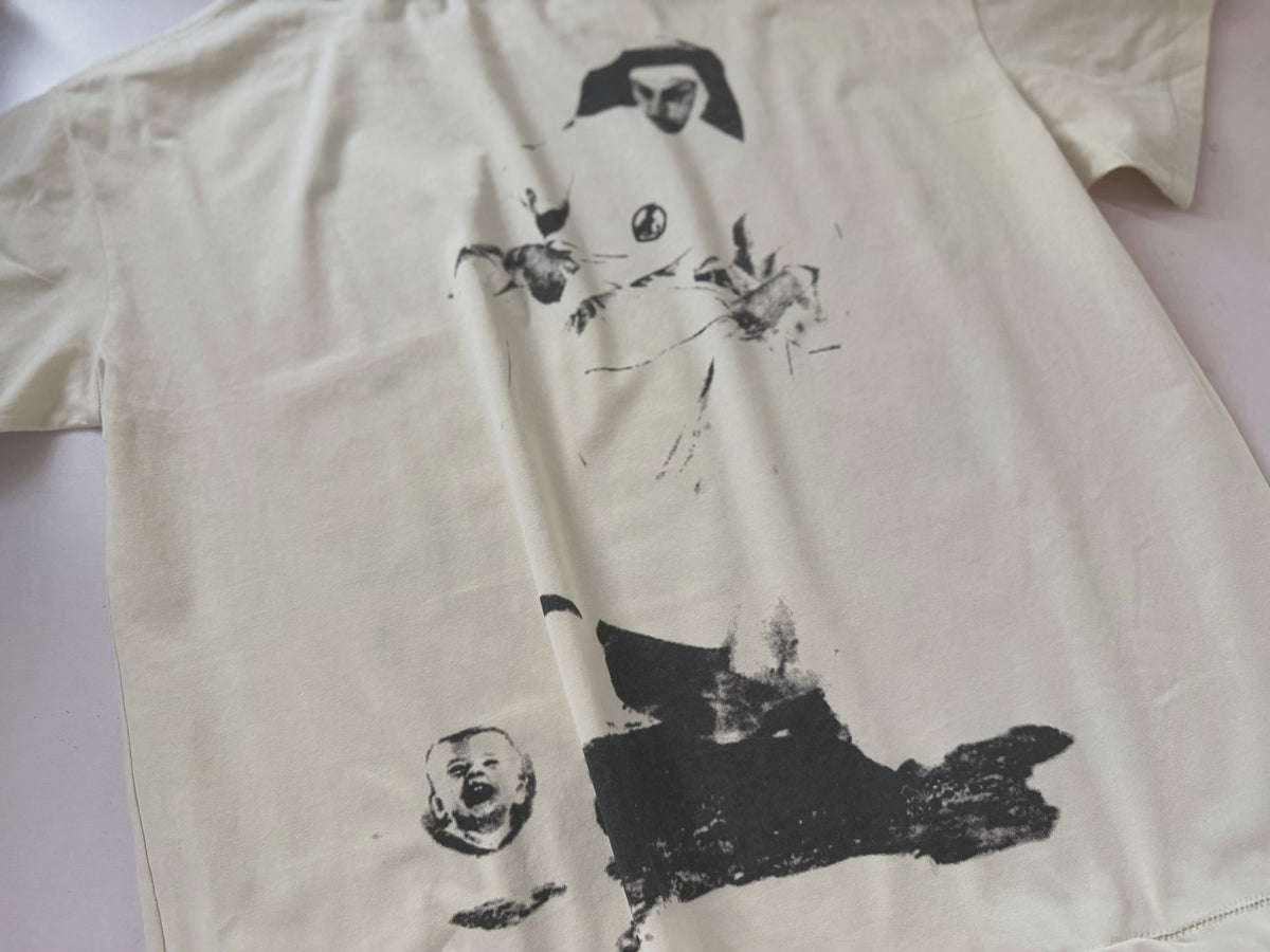 ENFANTS RICHES DÉPRIMÉS 'Enfant Abandonné' Printed Distressed T-Shirt - Seldom Seen Styles