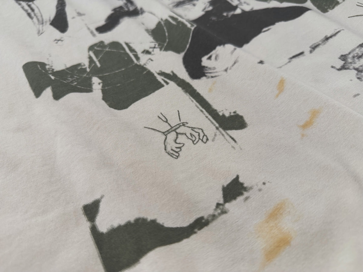ENFANTS RICHES DÉPRIMÉS 'Enfant Abandonné' Printed Distressed T-Shirt - Seldom Seen Styles