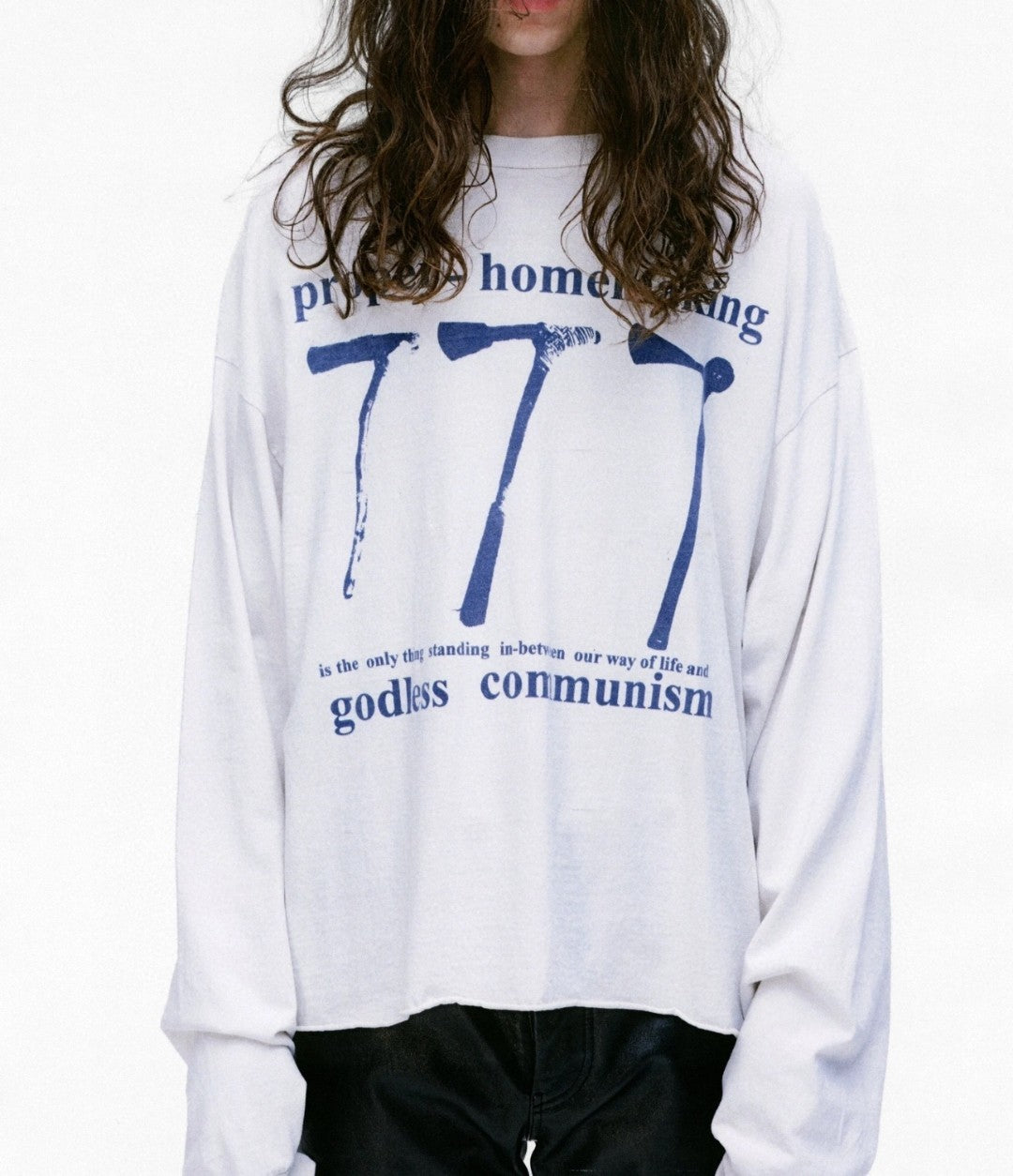 ENFANTS RICHES DÉPRIMÉS Godless Communism Long-Sleeve T-Shirt - Seldom Seen Styles