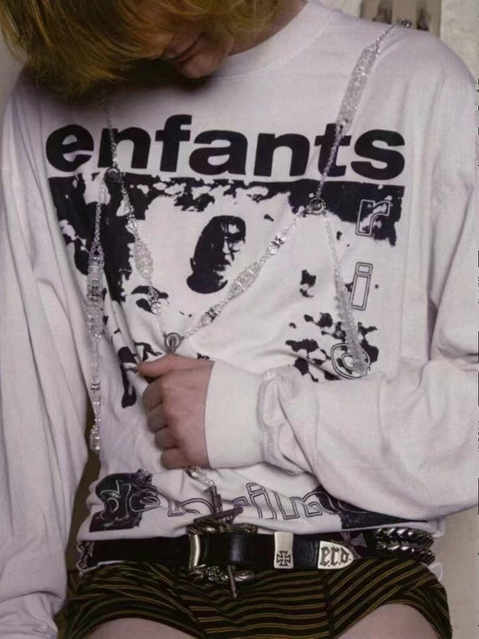 ENFANTS RICHES DÉPRIMÉS Jack Serbian Fantasy Long-Sleeve T-Shirt - Seldom Seen Styles
