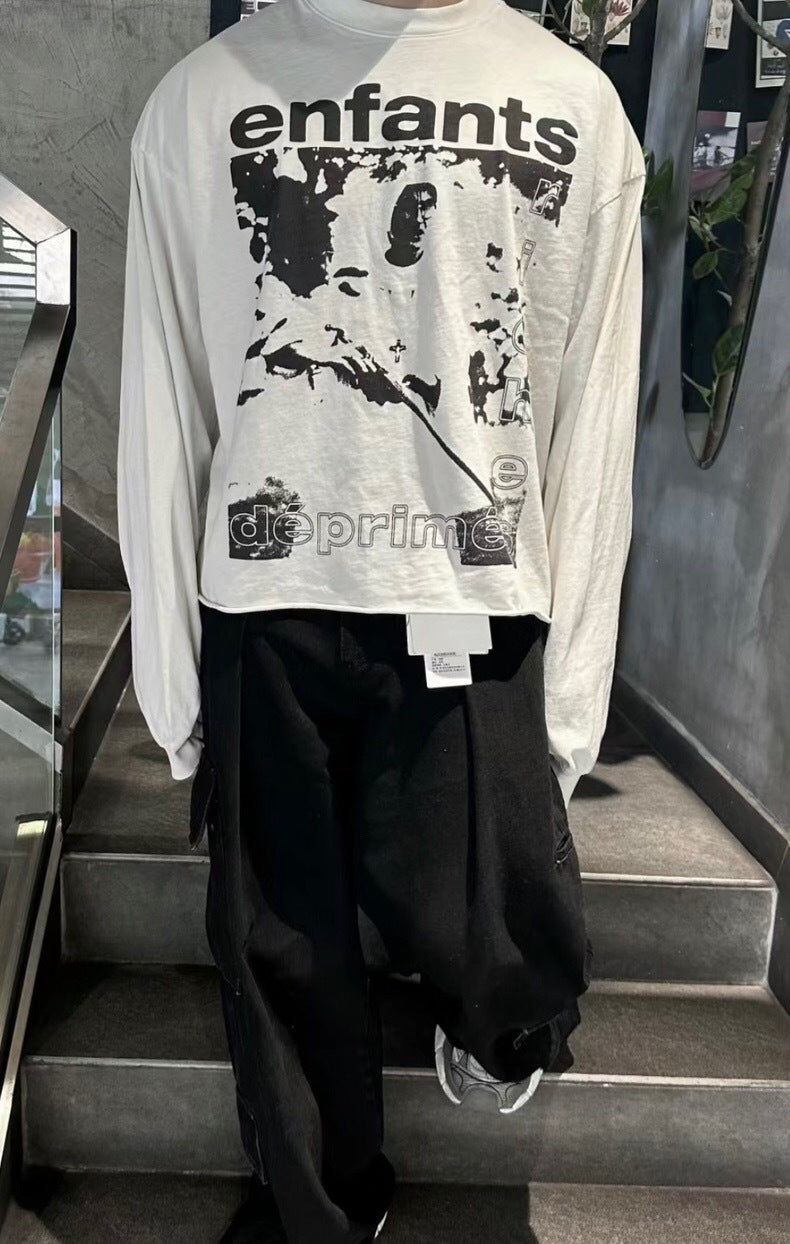ENFANTS RICHES DÉPRIMÉS Jack Serbian Fantasy Long-Sleeve T-Shirt - Seldom Seen Styles