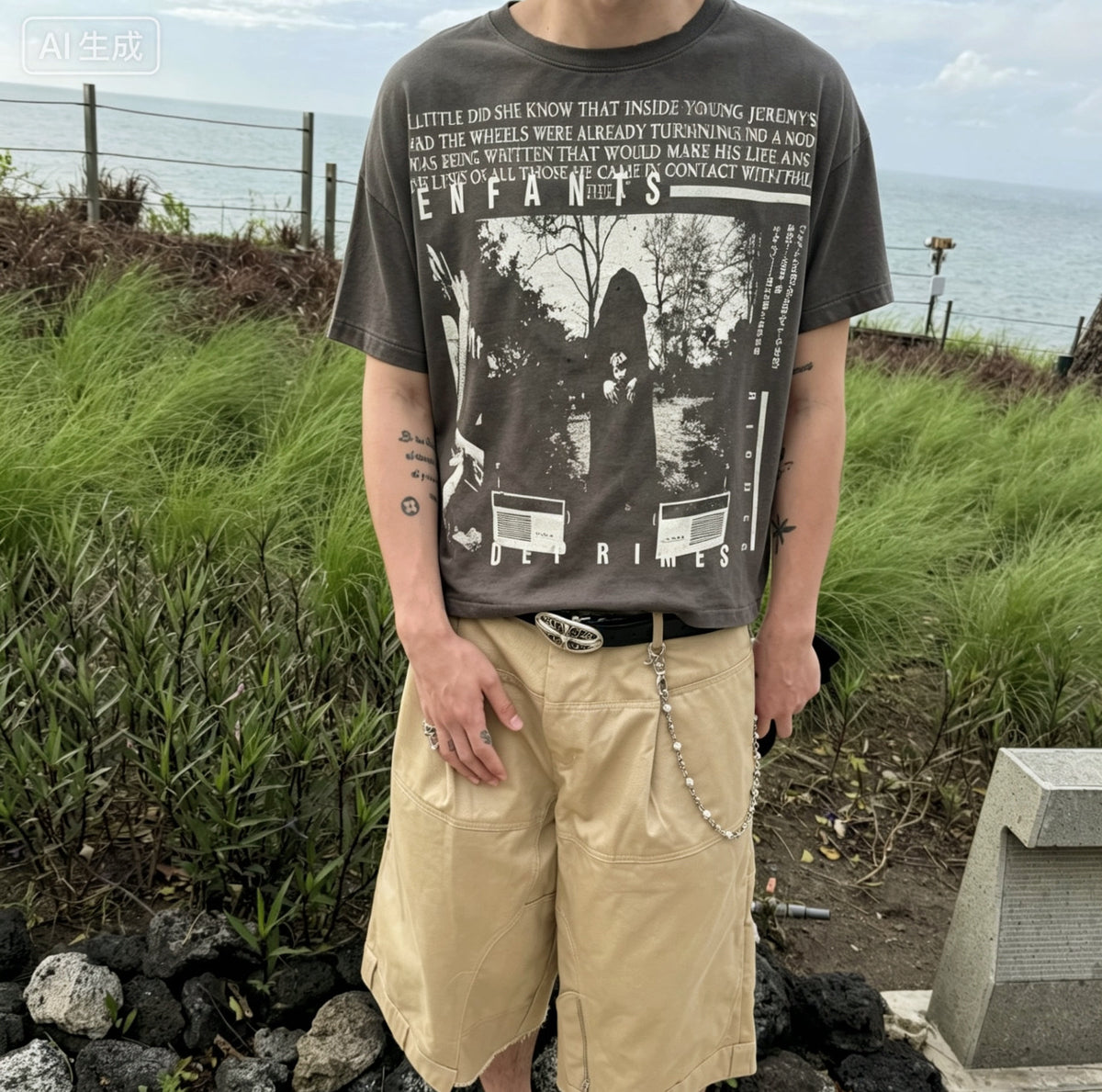 ENFANTS RICHES DÉPRIMÉS Jeremy T-Shirt - Seldom Seen Styles