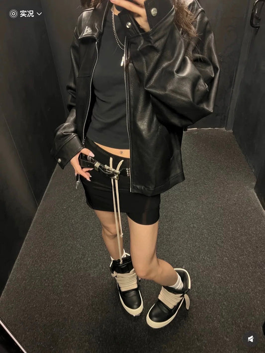 ENFANTS RICHES DÉPRIMÉS 'L’Orphée' Embroidered Leather Jacket - Seldom Seen Styles