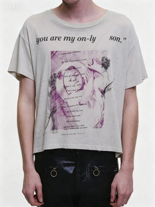 ENFANTS RICHES DÉPRIMÉS 'Only Son' Cotton T-Shirt - Seldom Seen Styles