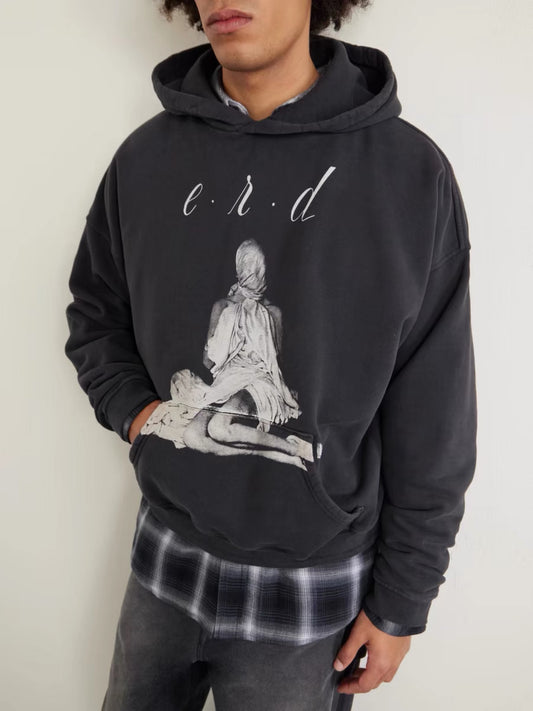 ENFANTS RICHES DÉPRIMÉS 'e·r·d' Figure Art Print Hoodie - Seldom Seen Styles