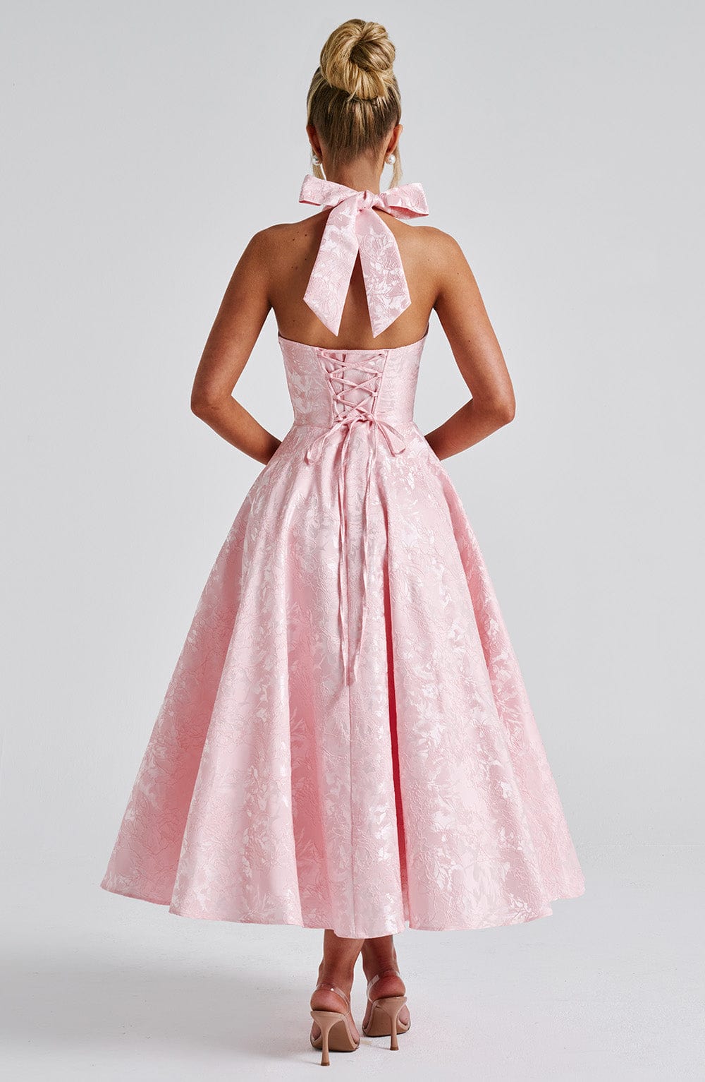 Effie Midi Dress - Blush - Seldom Seen Styles
