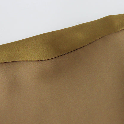 Ekala Twist Printed Maxi Dress Casual Pleated Satin Texture Long Dress