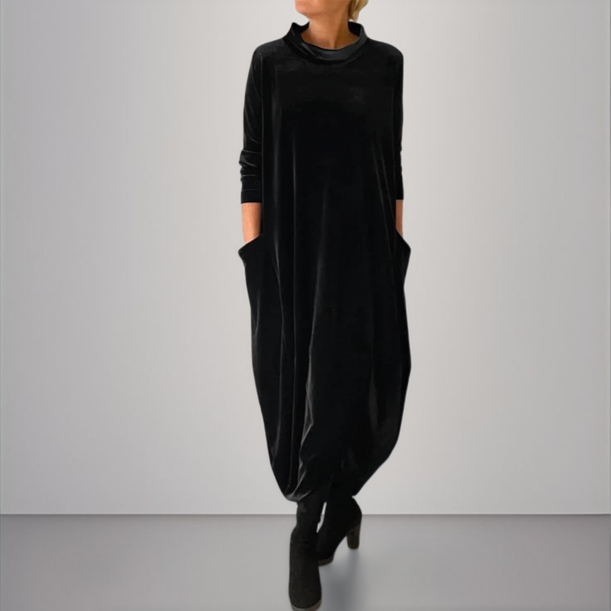 Elegant Velvet Maxi Dress – Éloura | S–3XL - Seldom Seen Styles