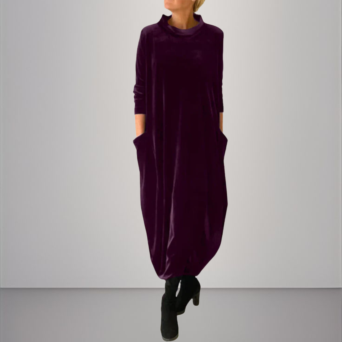 Elegant Velvet Maxi Dress – Éloura | S–3XL - Seldom Seen Styles