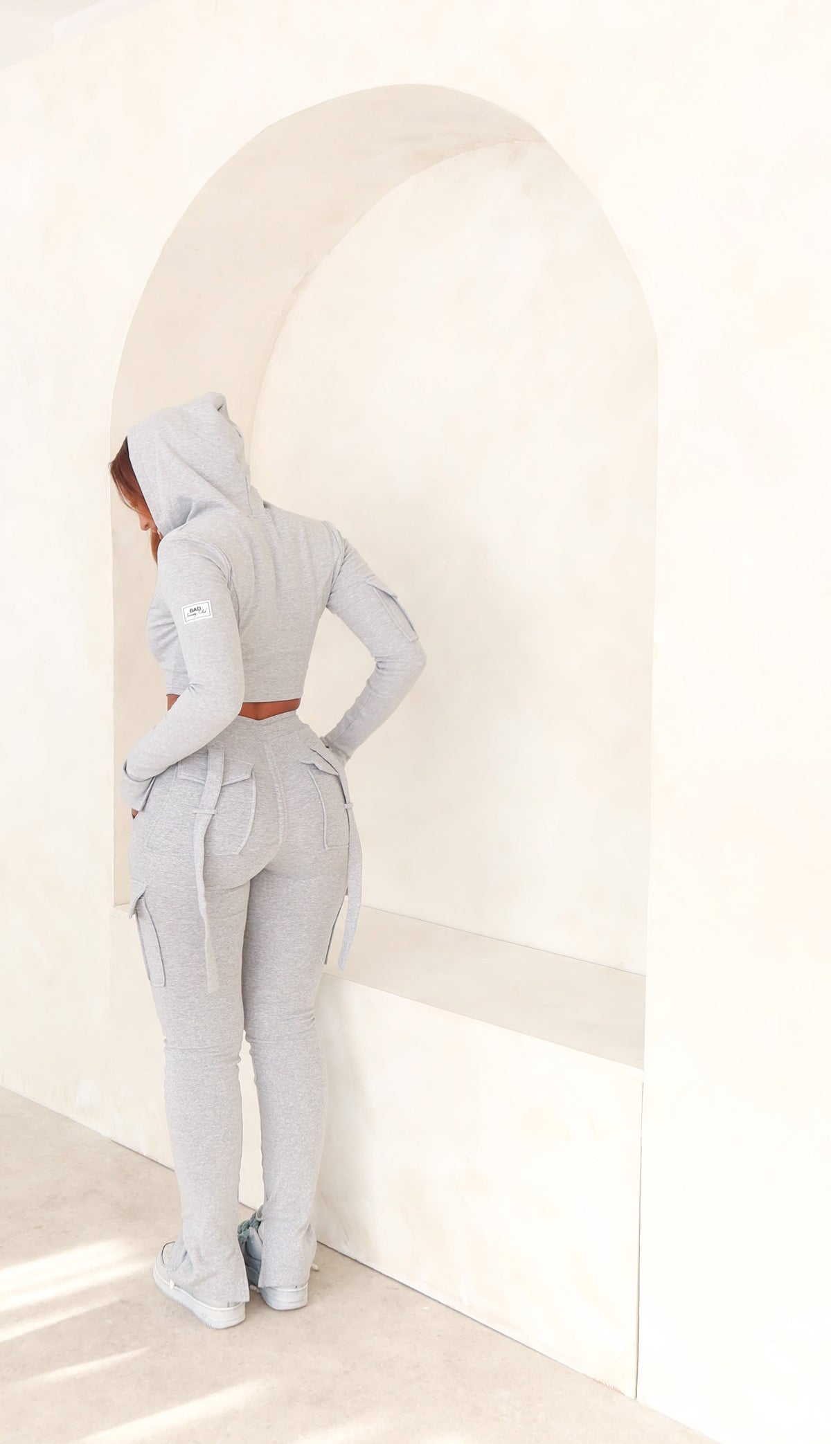 Ella Cargo Joggers - Grey - Seldom Seen Styles