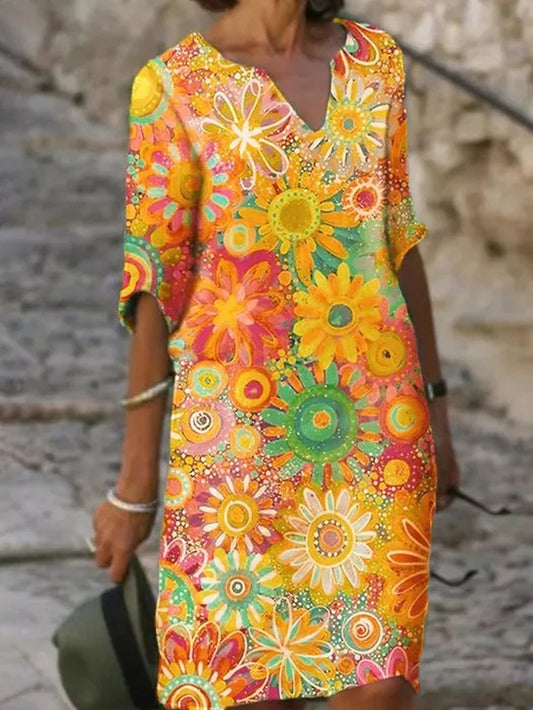 Ellery | Women's Floral Flowy Elegant Dress - Seldom Seen Styles