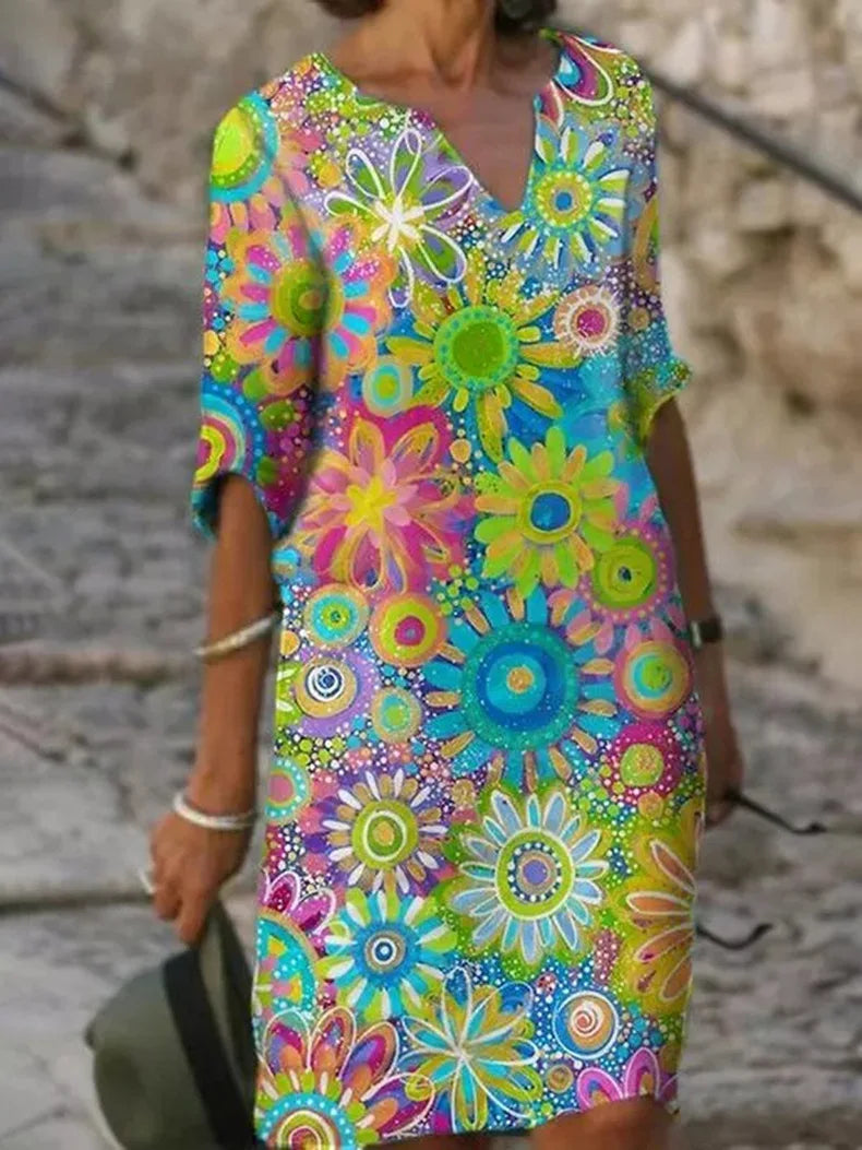 Ellery | Women's Floral Flowy Elegant Dress - Seldom Seen Styles