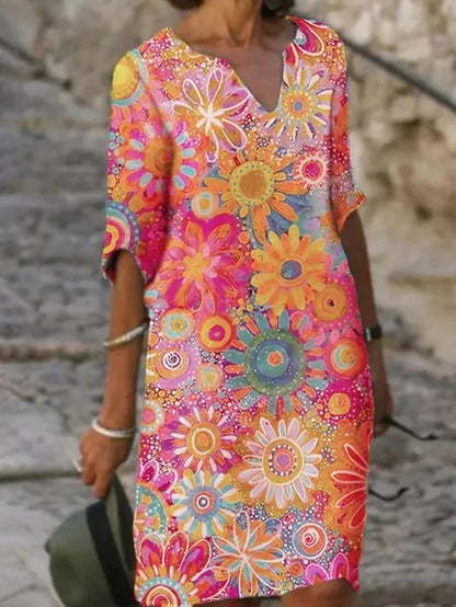 Ellery | Women's Floral Flowy Elegant Dress