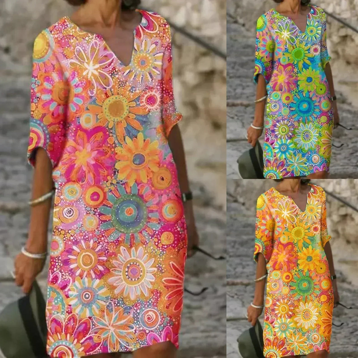 Ellery | Women's Floral Flowy Elegant Dress - Seldom Seen Styles