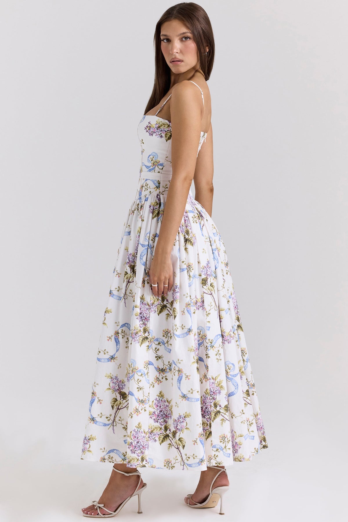 Elodie | Floral Corset Maxi Dress - Seldom Seen Styles