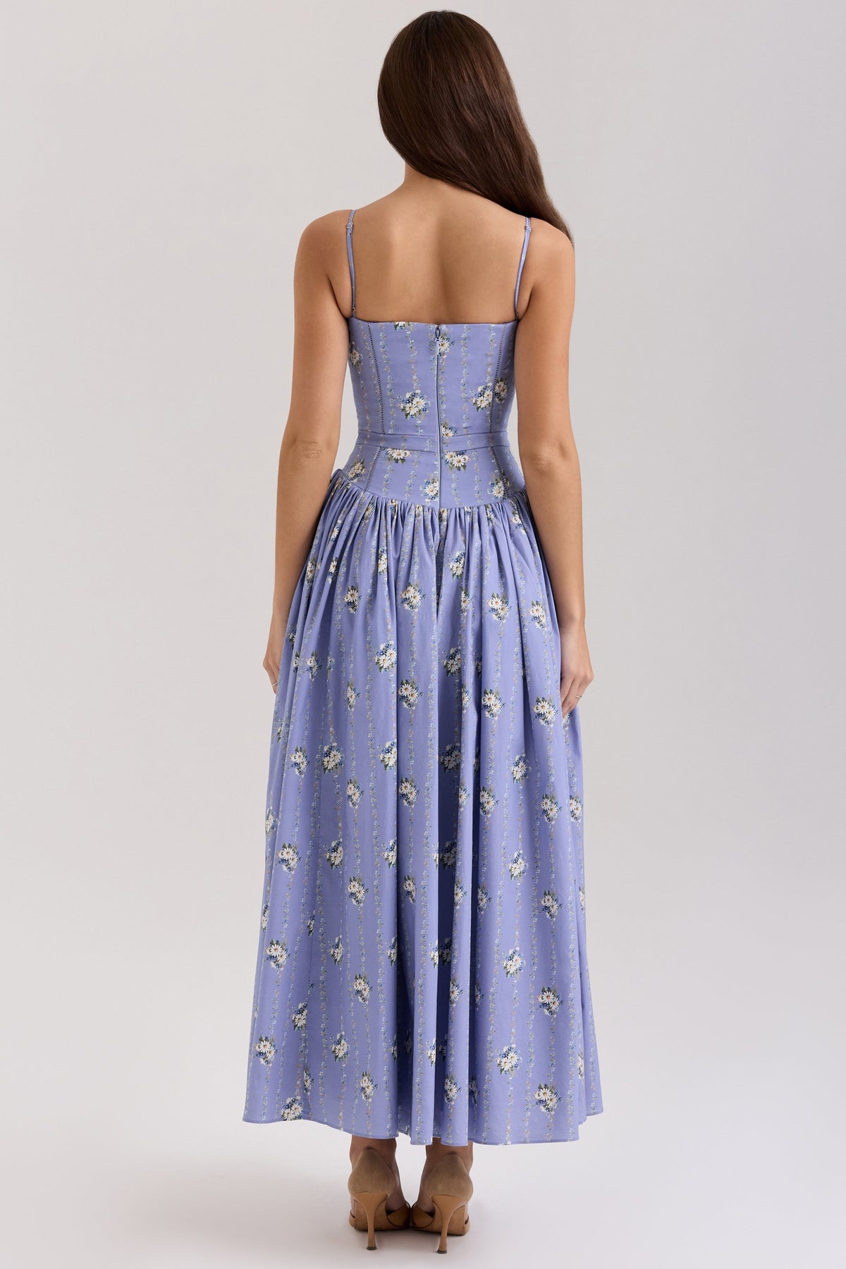 Elodie | Floral Corset Maxi Dress - Seldom Seen Styles