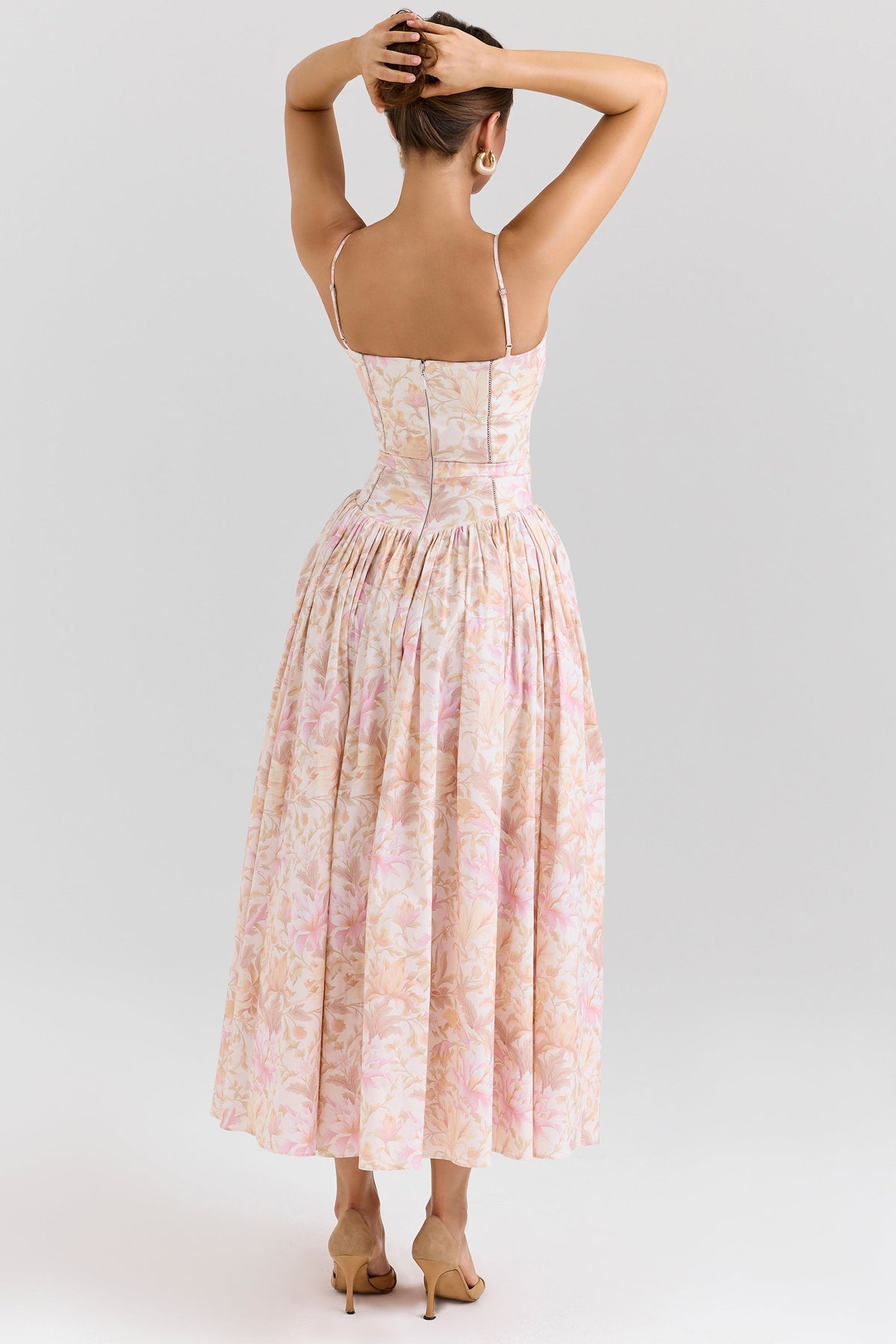 Elodie | Floral Corset Maxi Dress - Seldom Seen Styles