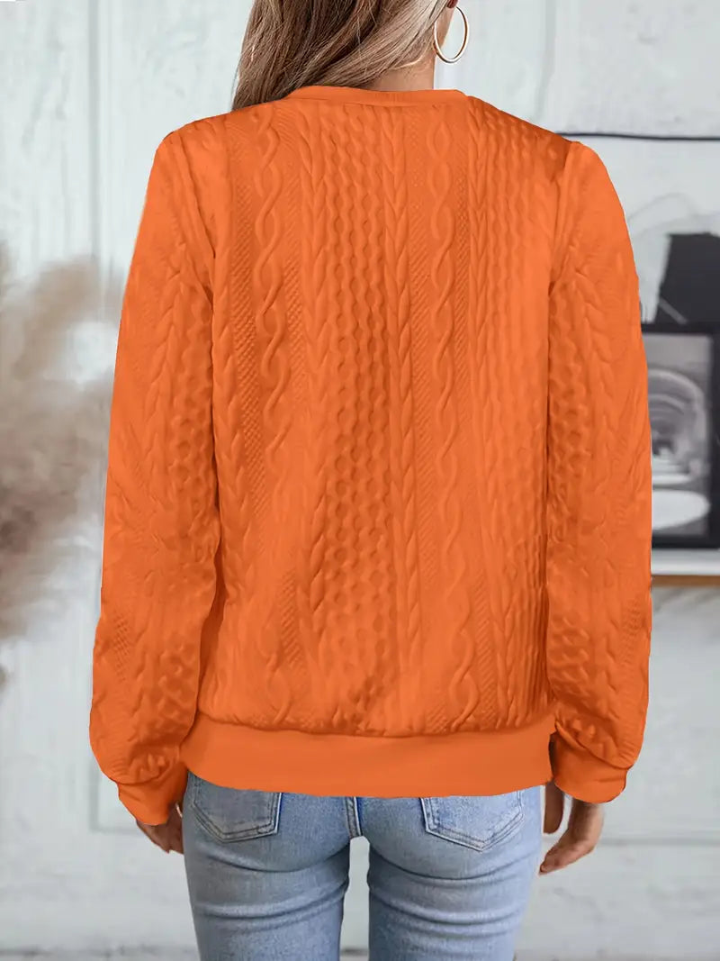 Elvarine | Textured Zip-Up Bomber Jacket - Seldom Seen Styles
