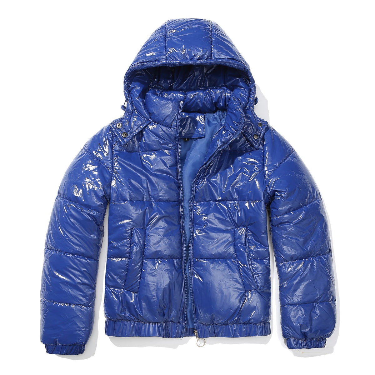 Elyora - Doudoune Shiny Womens Molly Sherpa Lined Puffer Jacket - Seldom Seen Styles