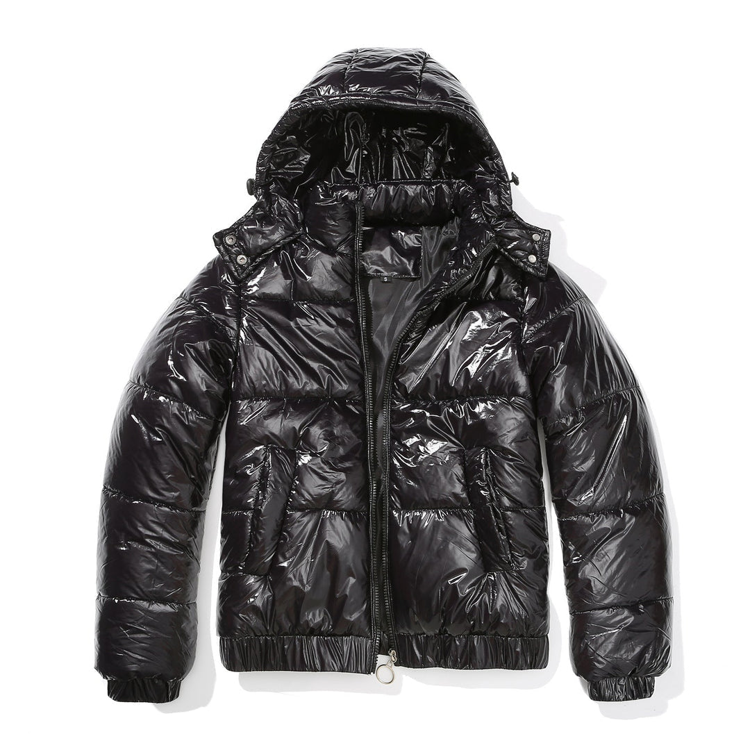 Elyora - Doudoune Shiny Womens Molly Sherpa Lined Puffer Jacket - Seldom Seen Styles