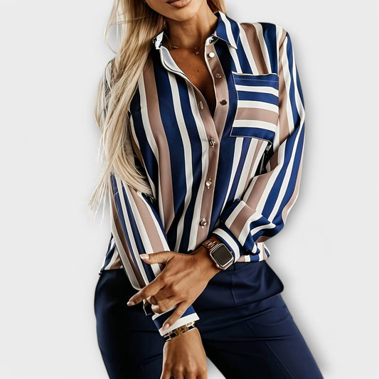 Emilia - pleated casual top - Seldom Seen Styles