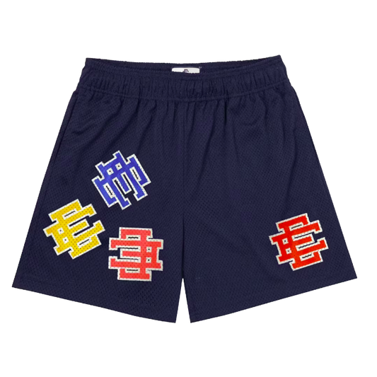 Eric Emanuel Basic Short Navy Print - Seldom Seen Styles