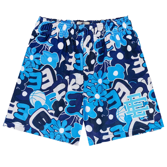 Eric Emanuel Hawaiian Blue Shorts - Seldom Seen Styles