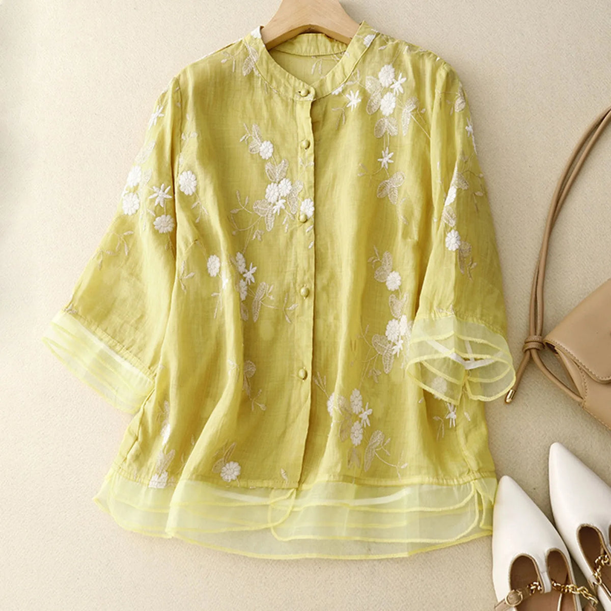 Evienne Cotton Blouse - Seldom Seen Styles