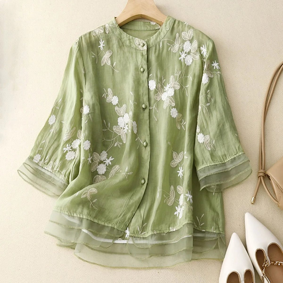 Evienne Cotton Blouse - Seldom Seen Styles