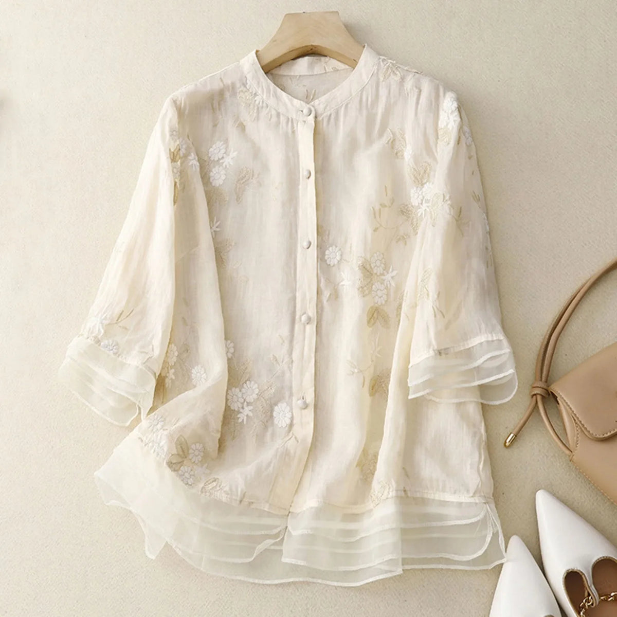 Evienne Cotton Blouse - Seldom Seen Styles