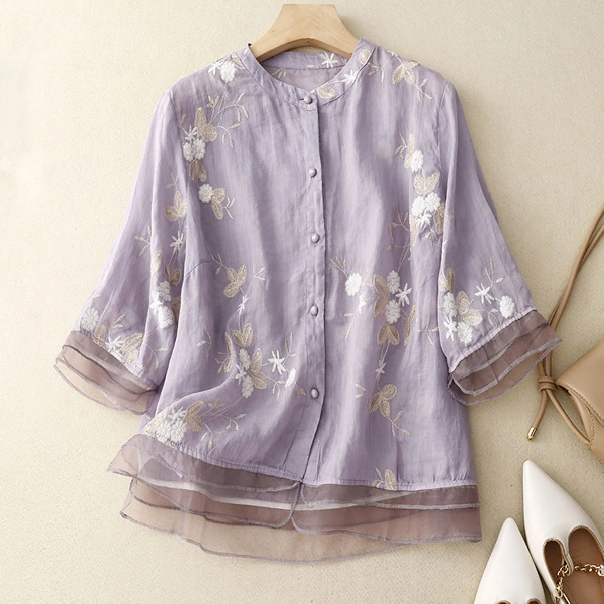 Evienne Cotton Blouse - Seldom Seen Styles
